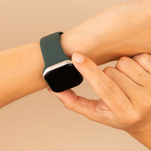 imoshion Bracelet en silicone⁺ Apple Watch | 38/40/41/42 mm - Taille S/M - Olive