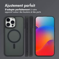 imoshion Coque Color Guard avec MagSafe Apple iPhone 15 Pro Max - Noir