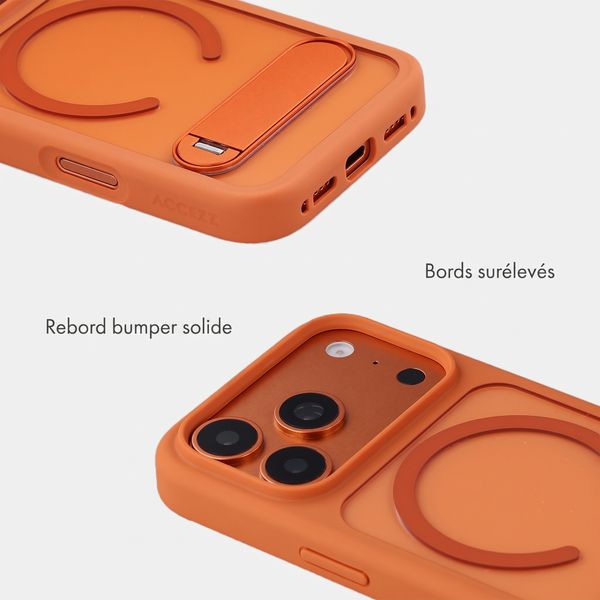 Accezz Coque arrière Hold avec MagSafe Apple iPhone 18 Pro Max / 17 Pro Max - Cosmic Orange
