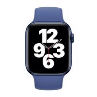 Apple Bracelet Boucle unique en Silicone Apple Watch | 38/40/41/42 mm - Taille 4 - Toma Blue