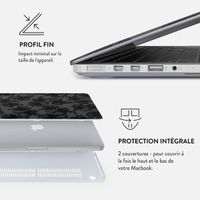 Burga Coque Rigide Apple MacBook Air 13 pouces (2022 / 2024 M3 / 2025 M4 / 2026 M5) - Nocturnal
