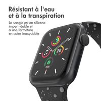 imoshion Bracelet en silicone⁺ Apple Watch | 38/40/41/42 mm - Taille S/M - Noir