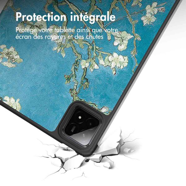 imoshion Coque tablette Design Trifold Xiaomi Pad 7 / 7 Pro / 8 / 8 Pro - Green Plant