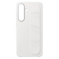 Samsung Coque arrière originale Standing Grip Samsung Galaxy S25 FE - Blanc