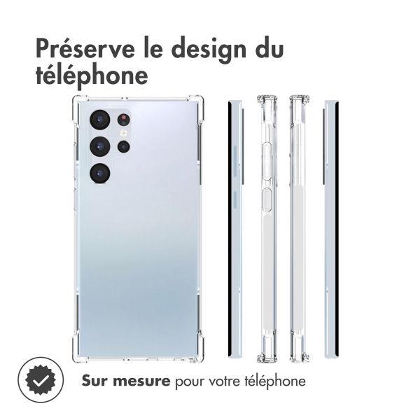 imoshion Shockproof Case Samsung Galaxy S22 Ultra - Transparent