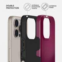 Burga Coque Tough MagSafe Apple iPhone 16 Pro - Dark Cherry