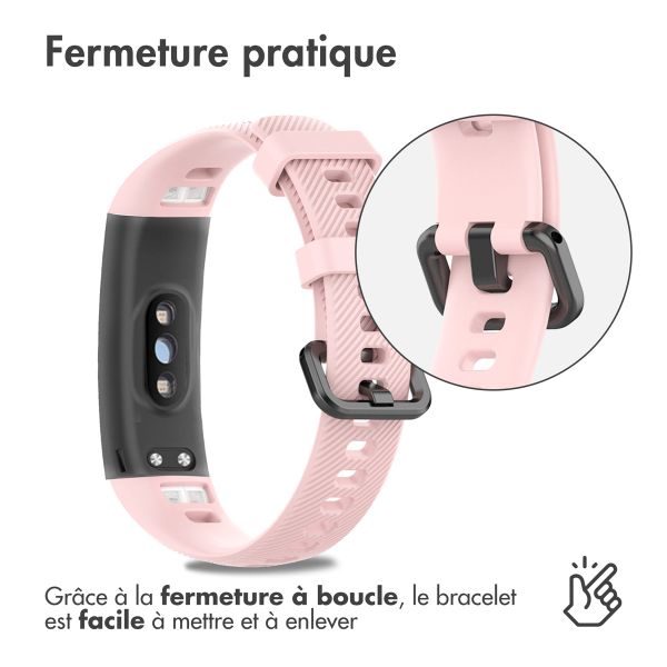 imoshion Bracelet silicone Honor Band 4 - Rose