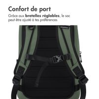 imoshion Sac à dos Hermétique et Étanche 10L - Petit - Vert armée