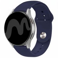 imoshion Bracelet sport en silicone  - Connexion universelle 20 mm - Bleu foncé