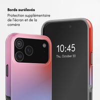Selencia Coque arrière Vivid Apple iPhone 17 Pro - Gradient Soft Blush
