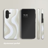Selencia Coque arrière Vivid Samsung Galaxy A26 - Desert Waves Beige