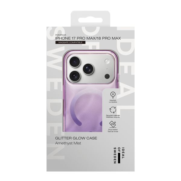 iDeal of Sweden Coque Clear MagSafe Apple iPhone 18 Pro Max / 17 Pro Max - Amethyst