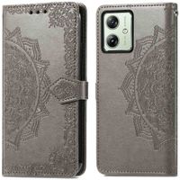 imoshion Etui de télephone Mandala Motorola Moto G54 - Gris