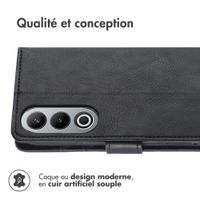 imoshion Étui de télephone portefeuille de luxe OnePlus Nord CE 4 - Noir