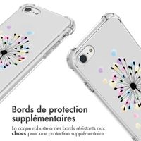 imoshion Coque Design avec cordon Apple iPhone SE (2022 / 2020) / 8 / 7 - Sandstone Dandelion