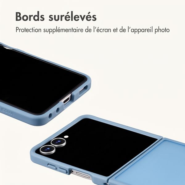 imoshion Coque Color Guard Samsung Galaxy Z Flip 8 - Bleu clair