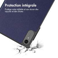 imoshion Coque tablette Trifold Lenovo Idea Tab Pro Gen 2 - Bleu foncé