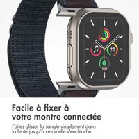 imoshion Bracelet en nylon Alpine Apple Watch | 38/40/41/42 mm - Indigo