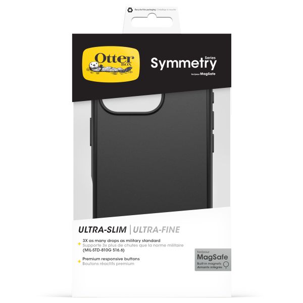 OtterBox Coque Symmetry MagSafe Apple iPhone 16 - Noir
