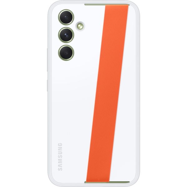 Samsung Original Coque en silicone Ring Samsung Galaxy A54 (5G) - Blanc