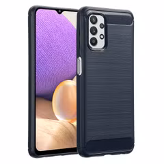 imoshion Coque Brushed Samsung Galaxy A32 (5G) - Bleu foncé