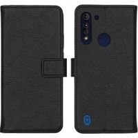 imoshion Étui de télephone portefeuille de luxe Motorola Moto G8 Power Lite - Noir