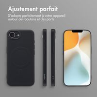 imoshion Coque Couleur avec MagSafe Apple iPhone 17e / 16e - Noir