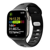 Nomad Bracelet Tempo en silicone Apple Watch | 38/40/41/42 mm - Black
