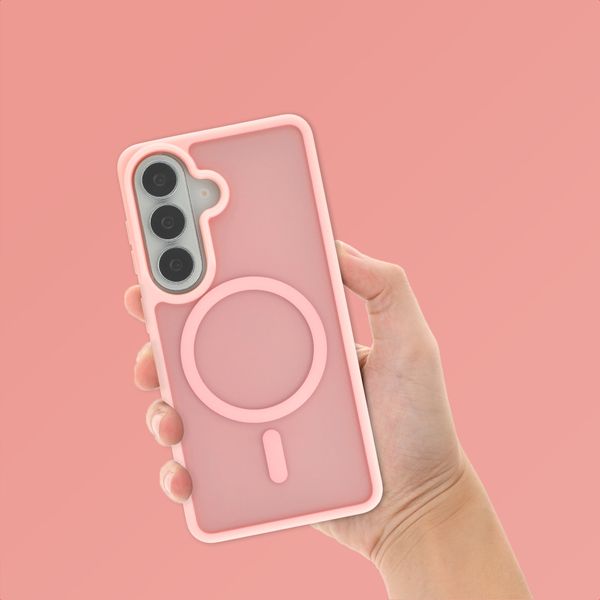 imoshion Coque Color Guard avec MagSafe Samsung Galaxy S26 Plus - Rose clair