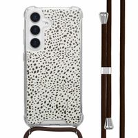 imoshion Coque Design avec cordon Samsung Galaxy S25 - Desert Dots