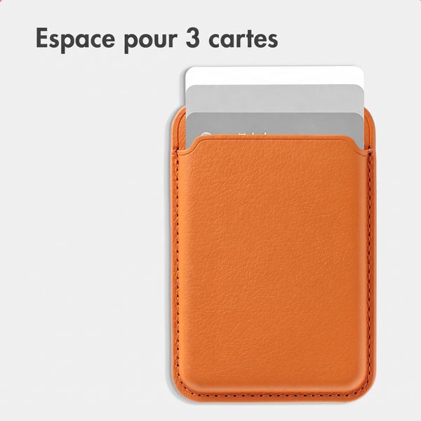 imoshion Porte-cartes magnétique - Compatible avec MagSafe - Orange