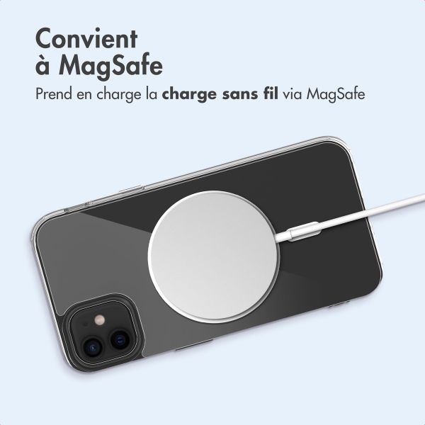 imoshion Coque arrière de protection avec MagSafe Apple iPhone 12 Mini - Transparent