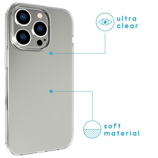 imoshion Softcase Back Cover Apple iPhone 14 Pro - Transparent