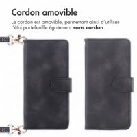 imoshion Etui de télephone portefeuille avec cordon Xiaomi Redmi Note 17 Pro - Noir