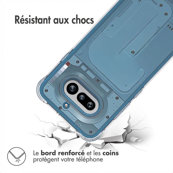 imoshion Shockproof Case Nothing Phone (4a) - Transparent