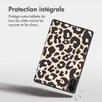 imoshion Coque tablette Design Trifold Xiaomi Redmi Pad 2 - Leopard