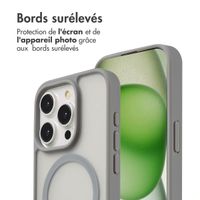 imoshion Coque Color Guard avec MagSafe Apple iPhone 15 Pro - Gris