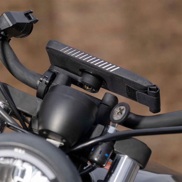SP Connect Moto Bundle LT Mount et Universal Case SPC+ support de téléphone pour vélo / scooter / moto - Résistant aux éclaboussures - Universel - Noir