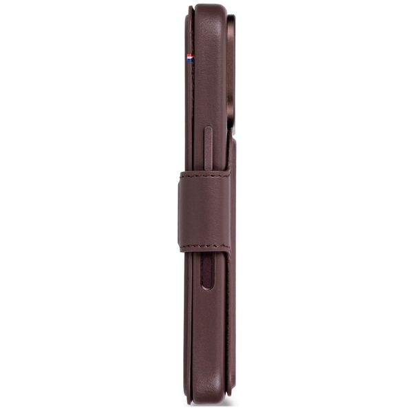 Decoded Portefeuille détachable 2 en 1 en cuir MagSafe Apple iPhone 18 Pro / 17 Pro - Chocolate Brown