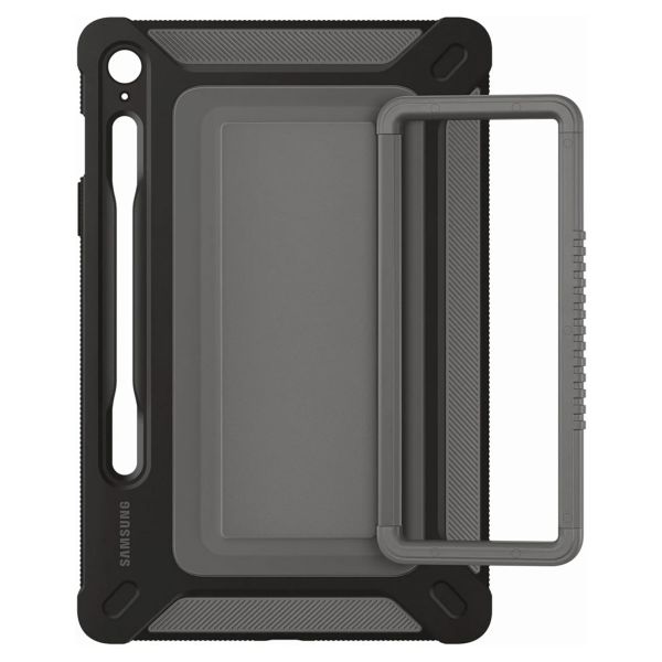 Samsung Housse Outdoor originale Samsung Galaxy Tab S9 11.0 pouces / Tab S10 FE / S9 FE 10.9 pouces - Noir