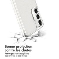 imoshion Coque arrière transparente Pailletée Samsung Galaxy A26 / A16 - Doré