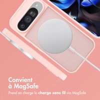 imoshion Coque Color Guard avec MagSafe Google Pixel 9 / 9 Pro / 10 / 10 Pro - Rose clair