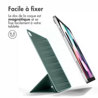 imoshion Magnetic etui de téléphone portefeuille Apple iPad Air 13 pouces (2026) M4 / (2025) M3 / (2024) M2 - Vert foncé