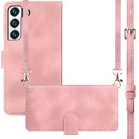 imoshion Etui de télephone portefeuille avec cordon Samsung Galaxy S22 - Rose