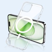 imoshion Coque arrière de protection avec MagSafe Apple iPhone 15 Plus - Transparent