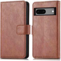 imoshion Étui de télephone portefeuille de luxe Google Pixel 7a - Marron