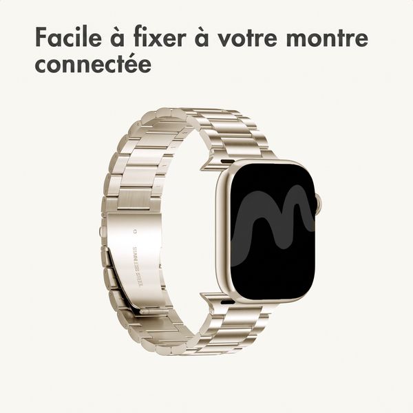 imoshion Bracelet acier Apple Watch | 44/45/46/49 mm - Starlight