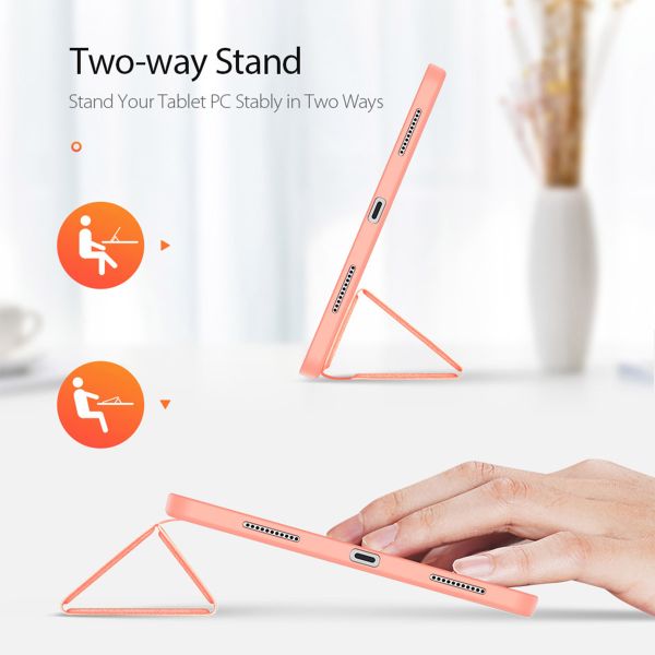 Dux Ducis Coque tablette Domo Samsung Galaxy Tab S10 Plus / Tab S9 FE Plus / Tab S9 Plus - Rose