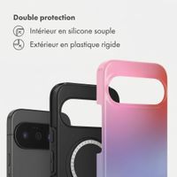 Selencia Coque arrière Vivid avec MagSafe Google Pixel 11 Pro - Gradient Soft Blush