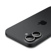 Spigen Optik Pro EZ Fit Lens Protector - Protection d'objectif de caméra (lot de 2) Apple iPhone 17 / 16 Plus - Argent
